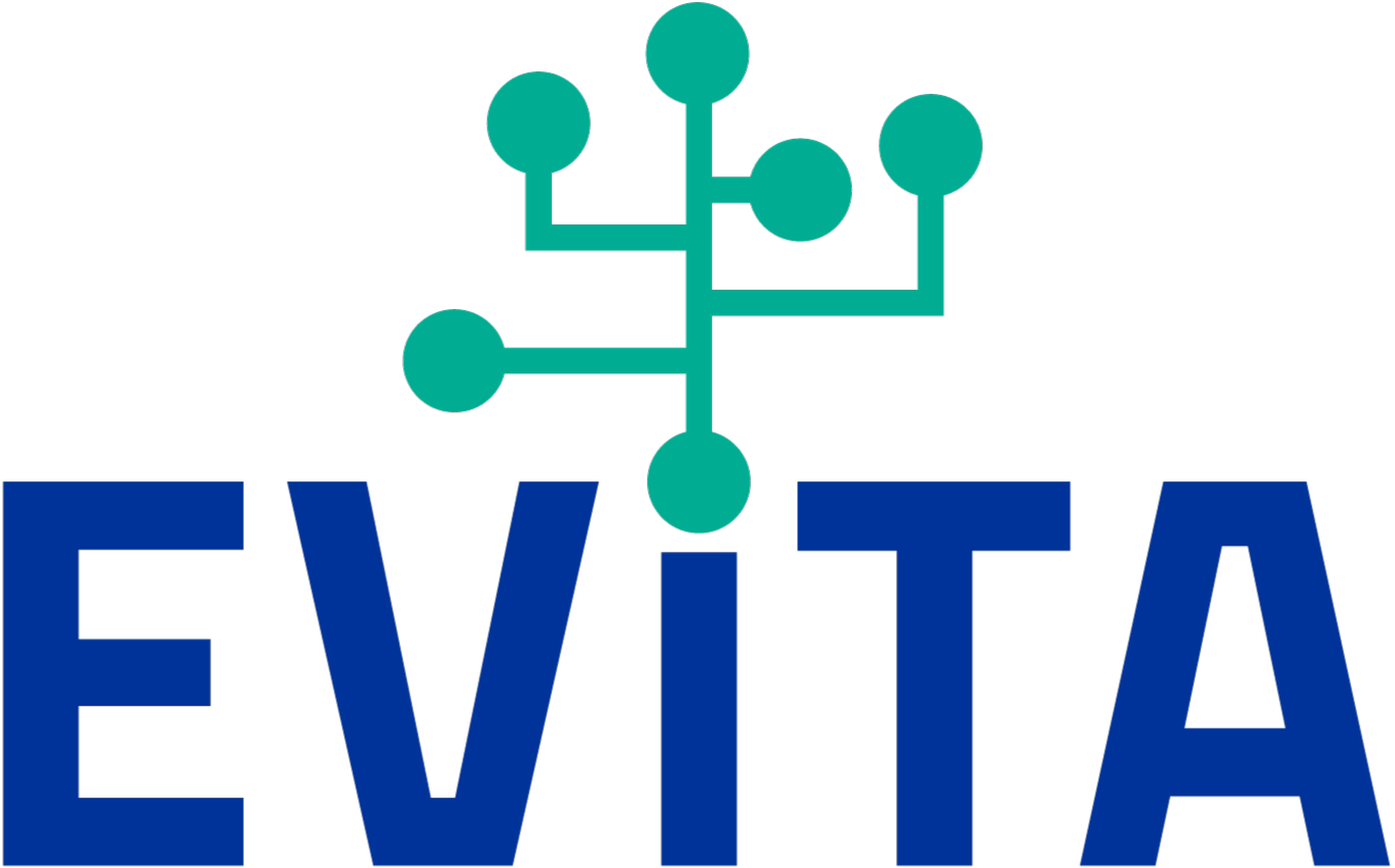 Evita logo in light mode
